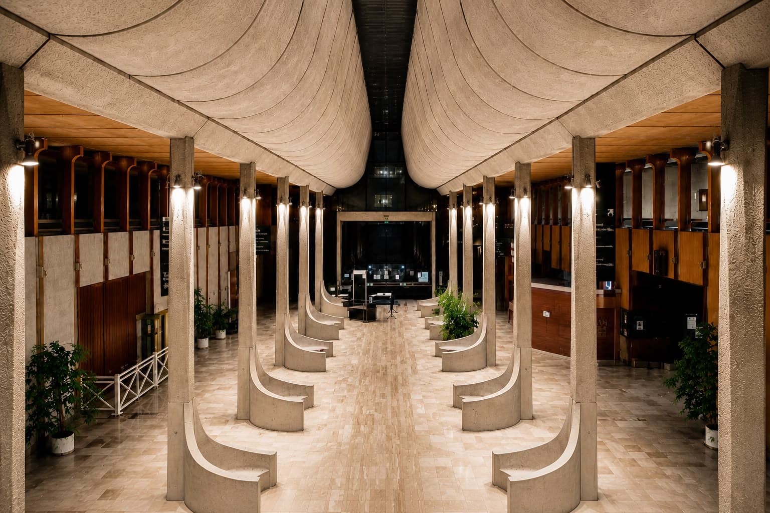 Salle des pas perdus